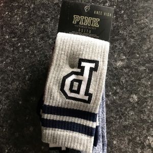 PINK by Victoria Secret knee high socks